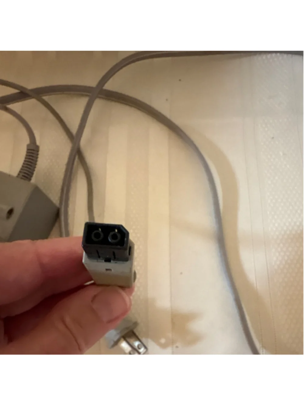 Nintendo Wii AC Adapter RVL-002(USA) Gray Wired Power Supply for Console